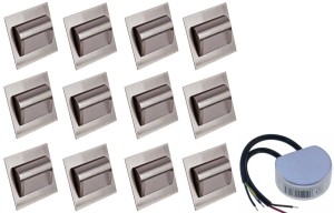 Oświetlenie schodów  12 opraw led 1,5W  zasilacz 12V DC  zestaw