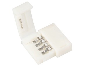 Złączka zatrzaskowa dwustronna do taśm RGB 10mm 