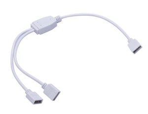 Rozdzielacz sygnału RGB 1Gn/2Gn bialy