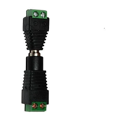 Gniazdo DC + Wtyk DC 2,1x5,5 mm Komplet