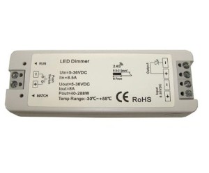 Sterownik ściemniacza 2,4 GHz 5-36V  8A