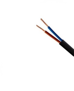 Przewód OMYp 2x0,5 300V płaski elastyczny czarny 