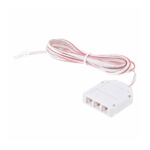 Rozdzielacz DC  12-24V  3xgniazdo mini amp JSTM  biały    