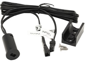 Włącznik bezdotykowy czarny 12/24V DC  60/100W na ruch  ręki