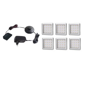 Oświetlenie mebli 6 x oprawa led Zeus 12V DC