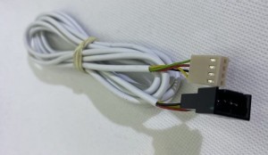 Przedłużacz RGB dł. 2m płaski do klipsów i opraw wielokolorowych