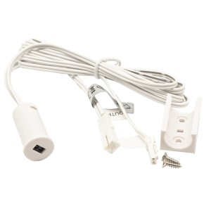 Włącznik bezdotykowy biały 12/24V DC  60/100W na ruch  ręki 