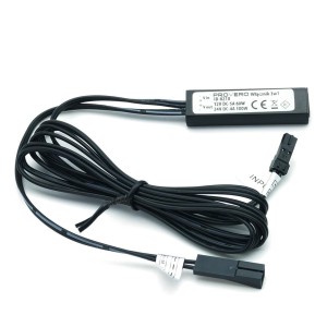 Włącznik uniwersalny czarny 3W1 12V 60W zbliżeniowy , do szaf, ściemniacz