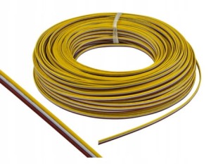 Kabel 3 żyłowy 3x0,5mm2 do taśm LED CCT
