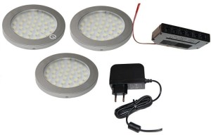 Oświetlenie pod szafkowe z wyłącznikiem dotykowym 3 opraw led