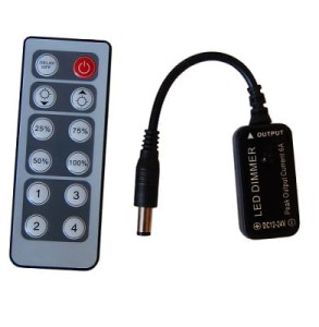 Ściemniacz LED 12V 72 6A z pilotem podczerwień IR