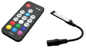 Kontroler sterownik RGB mini rf  12V DC 72W radiowy
