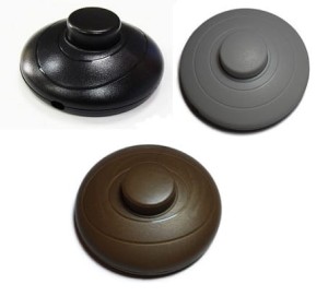 Włącznik nożny  okrągły  230V 