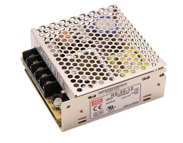 Zasilacz MeanWell RS wewnętrzny 12V 50W