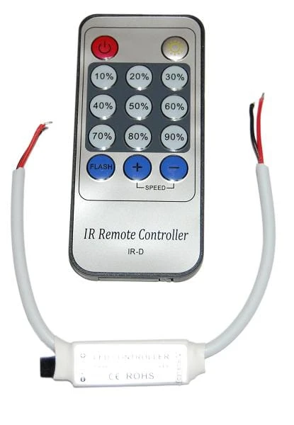 Ściemniacz LED MINI IR 12V 72W PILOT- DO TAŚM LED