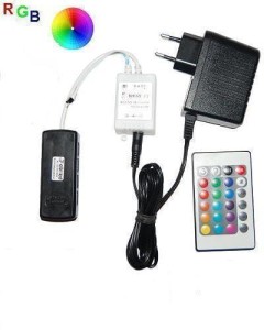 Układ zasilający oświetlenie LED RGB 12V DC 9 pkt